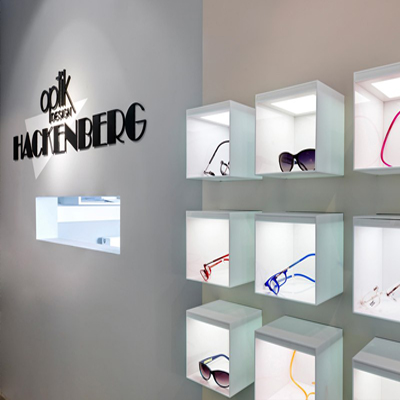 Shopdesing für Optikläden